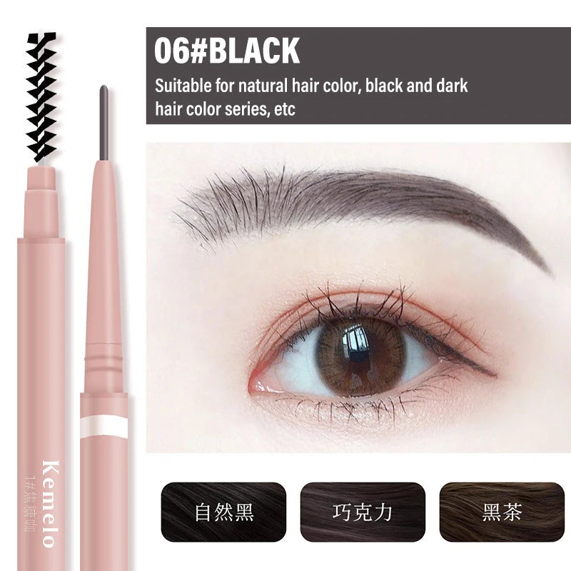 Ultra Fine Double-Ended Eyebrow Pencil 6 Colors | Waterproof Eyebrow Pencil PRIMED 06