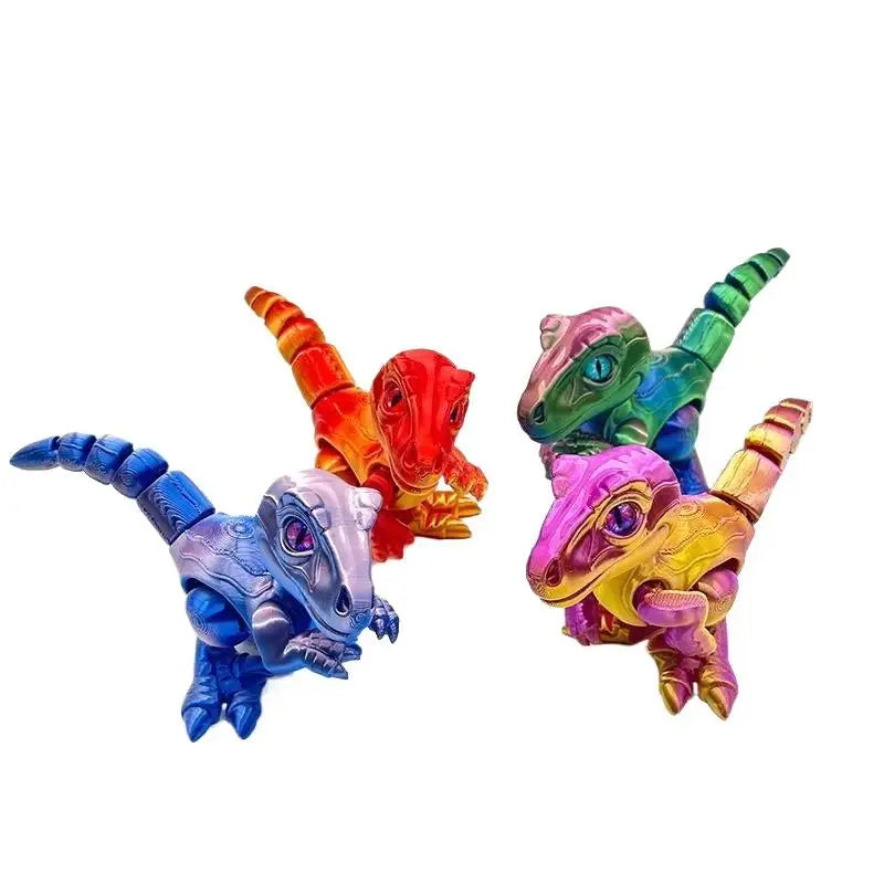 3D Printed Dinosaur Model Toy – Resin Desktop Figurine Dinosaur Model Figurine PRIMED