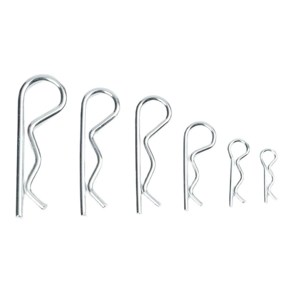 Zinc Plated Cotter Pin Assortment 100-Piece Set & Storage Box Cotter Pin Assortment PRIMED