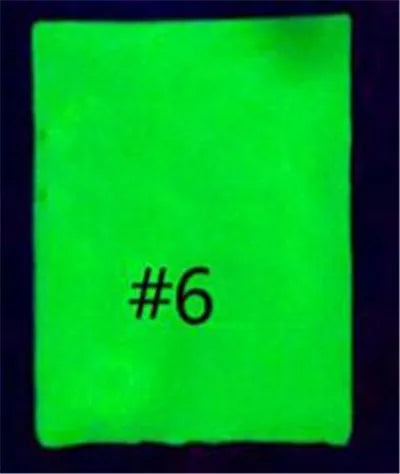 Neon Glow-in-the-Dark Nail Glitter Powder 50g | MAFANAILS