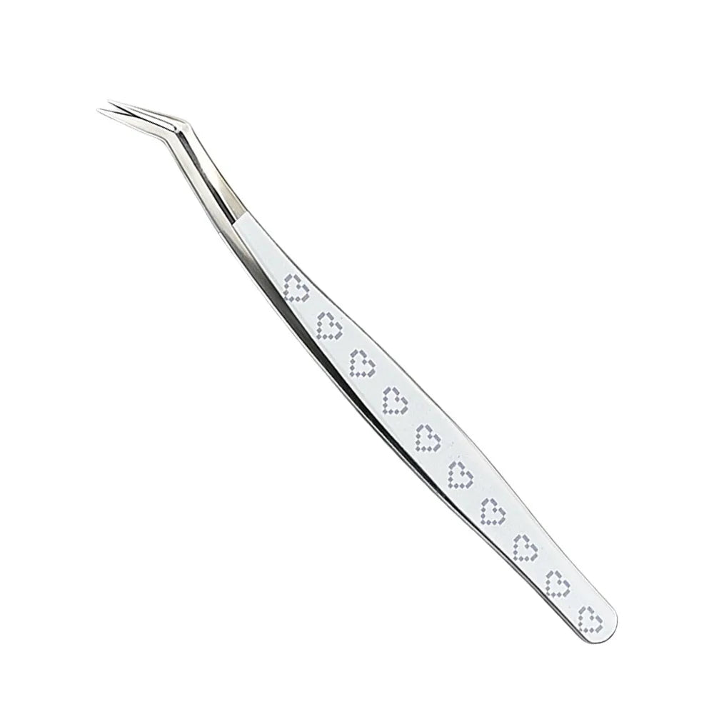 Anti-Static Curved Lash Extension Tweezers – Cartoon Design Lash Extension Tweezers PRIMED Style 1