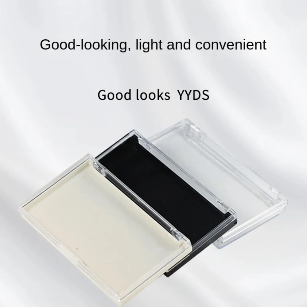 Clear Eyelash Storage Box – Portable Transparent Lash Organizer Lash Storage Case PRIMED