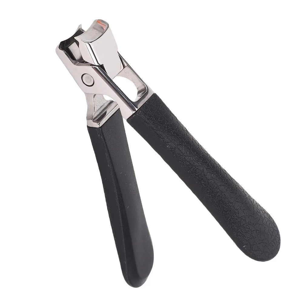 Wide Jaw Stainless Steel Nail Clipper | Anti-Splash Cover