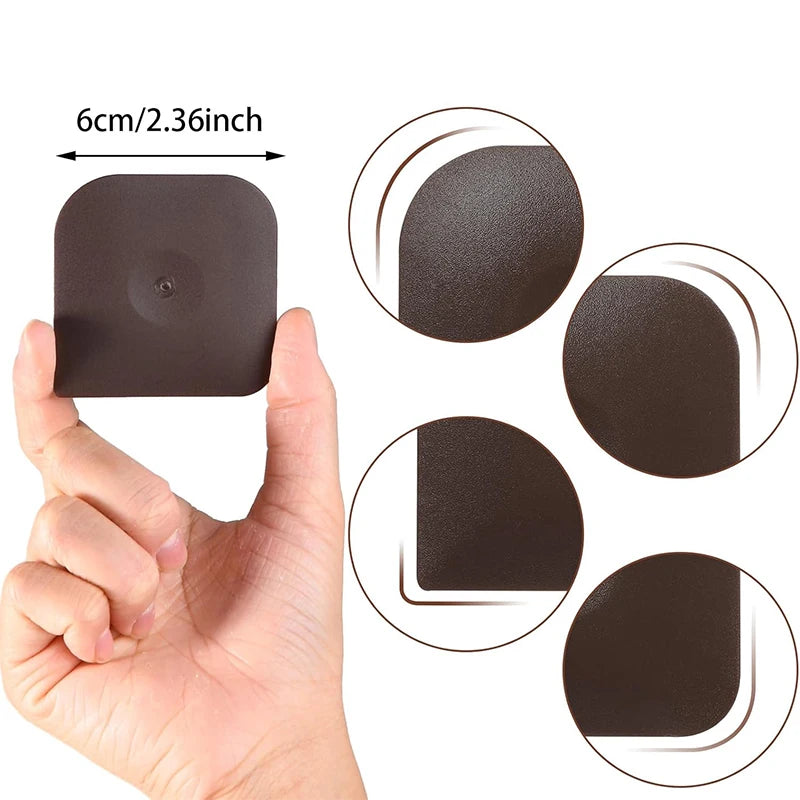LMETJMA Non-Scratch Plastic Pan Scraper | Cast Iron Cleaner Pan Scraper Tool PRIMED