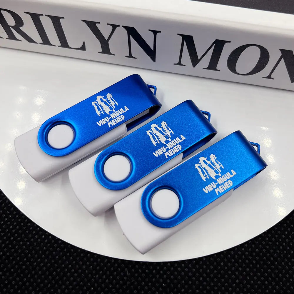 Custom Logo USB 2.0 Flash Drive 4–64GB | Bulk 10/50/100 Pcs USB Flash Drive PRIMED