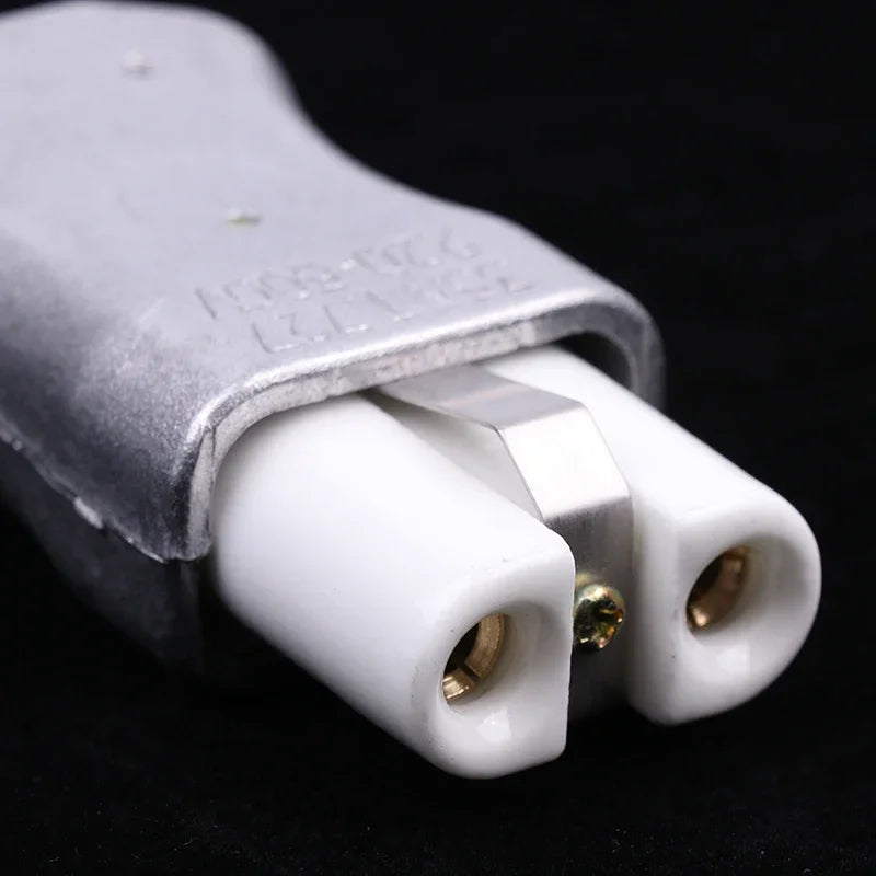6mm IEC C8 Ceramic Industrial Plug Socket 35A High-Temp