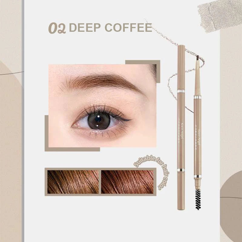 Waterproof Triangle Tip Eyebrow Pencil – Long-Lasting Tint