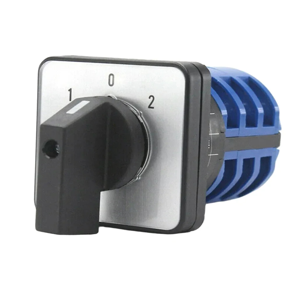 LW26 20A/32A 3-Position Rotary Cam Changeover Switch On-Off-On Rotary Cam Switch PRIMED