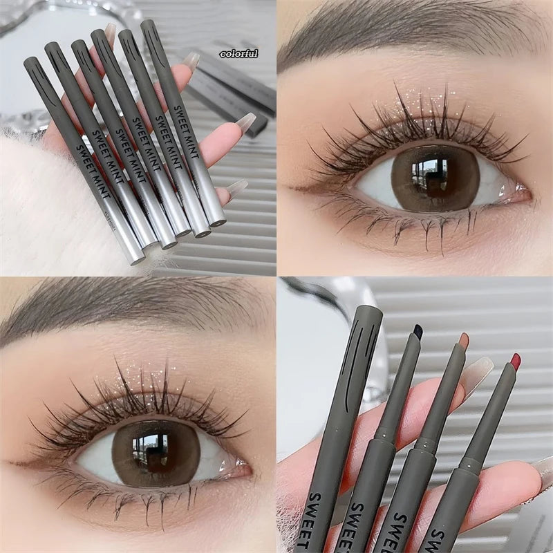 4-Color Waterproof Gel Eyeliner Pencil | Matte Long-Lasting Gel Eyeliner Pencil PRIMED
