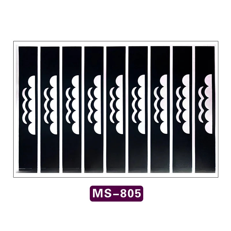 Hand Drawn Floral Temporary Tattoo Sticker – Cosmetic Grade Temporary Tattoo Sticker PRIMED D