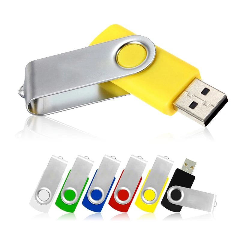 USB 2.0 Flash Drive 4GB–128GB Waterproof Metal Memory Stick USB Flash Drive PRIMED