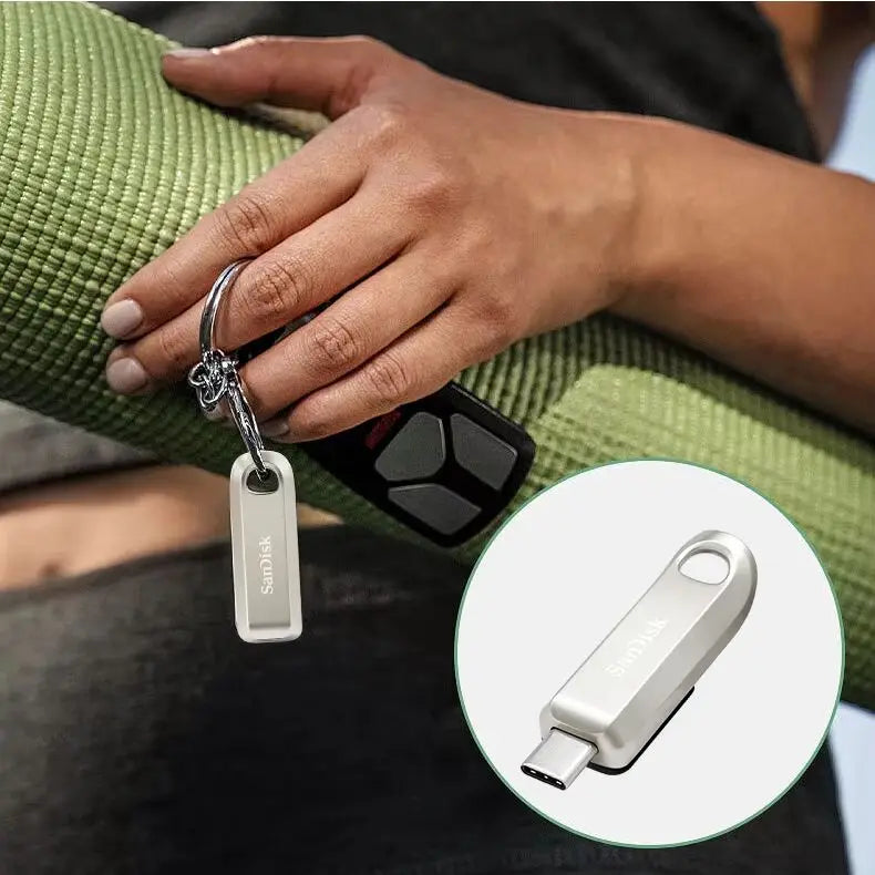 SanDisk Ultra Luxe CZ75 USB-C Flash Drive 64–256GB USB 3.2