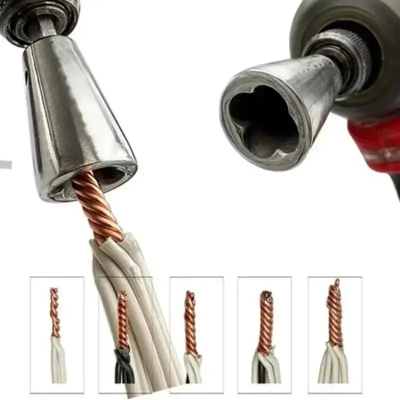 Wire Twisting Tool for Power Drill – HCS Electrician Twister