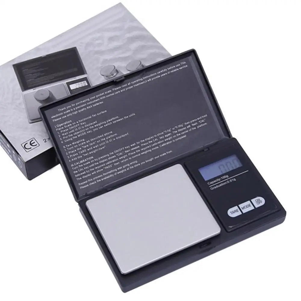 Mini Precision Digital Jewelry Scale 100g/0.01g & 500g/0.1g Digital Jewelry Scale PRIMED