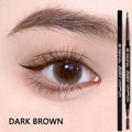 Double Head Waterproof Eyebrow Pencil – Long-Lasting Tint Eyebrow Pencil PRIMED 03-dark brown