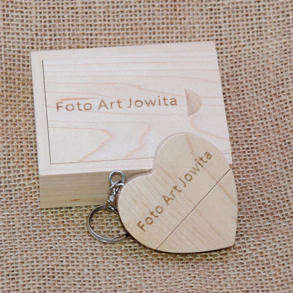 Custom Logo Wooden USB Flash Drive 4–64GB | Bulk 10/30/50 Pcs Custom USB Flash Drive PRIMED