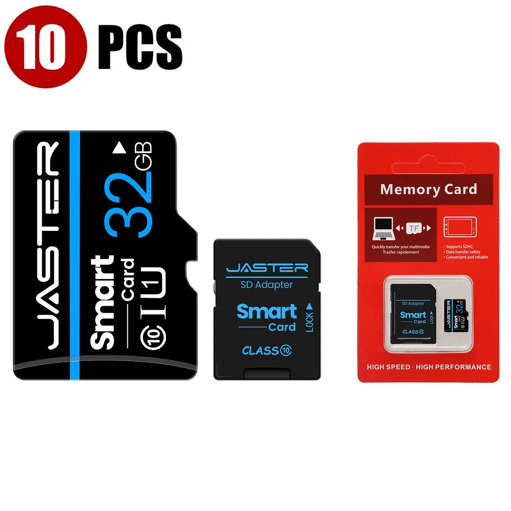 10-Pack Class 10 TF/SD Memory Cards 16GB 32GB 64GB 128GB Flash Memory Card PRIMED 32GB 10PCS CN