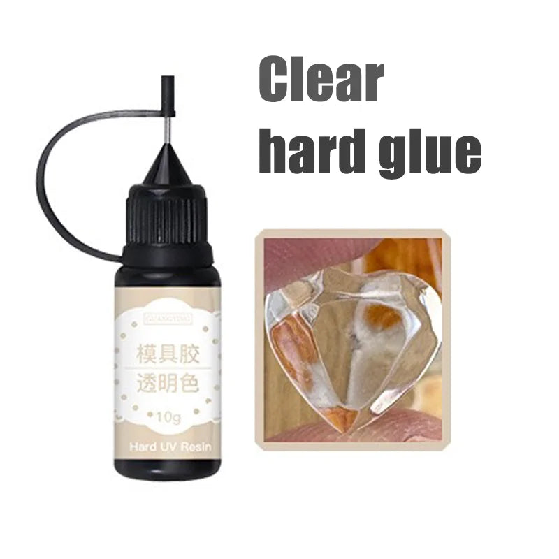 3D Sculpting UV Nail Gel – Hard & Soft Carving Gel 10g 3D Nail Carving Gel PRIMED Clear-hard