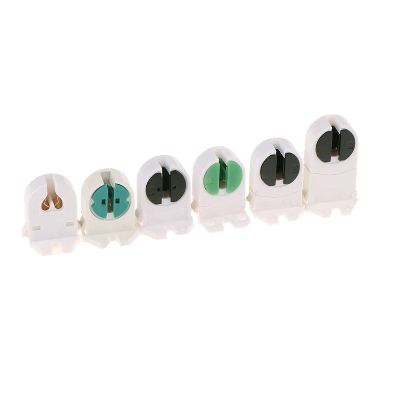 10-Pack T5 G5 Non-Shunted Lamp Socket for LED Fluorescent Tubes