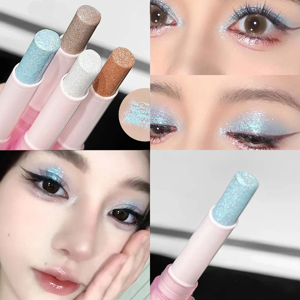 Shimmer Highlighter Stick – Diamond Glitter Eyeshadow Pencil