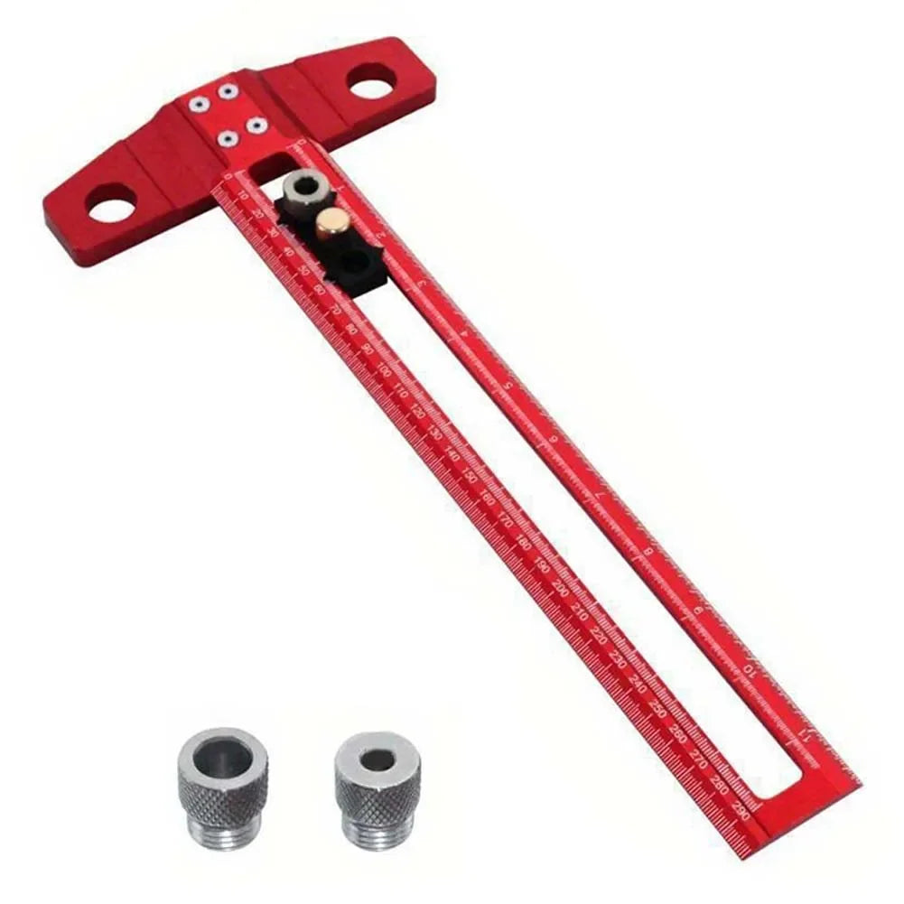 T-Square Woodworking Scriber Ruler – Aluminum 300/500mm Woodworking Scriber Ruler PRIMED