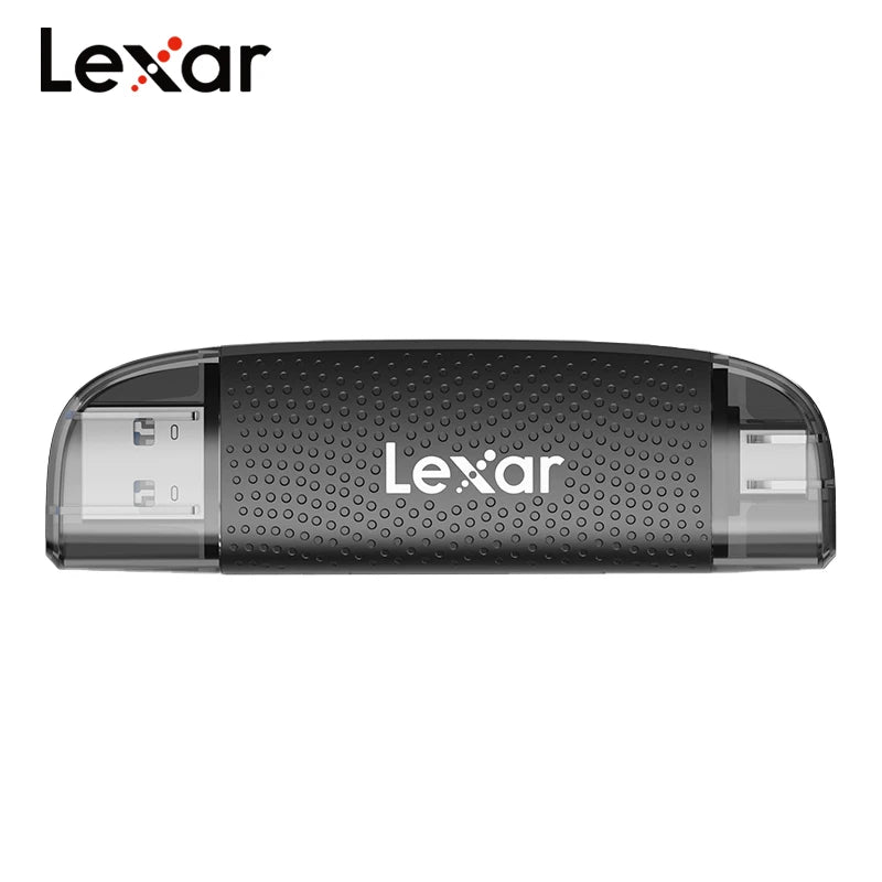 Lexar 2-in-1 USB-C SD & MicroSD Card Reader | 205MB/s USB Card Reader PRIMED