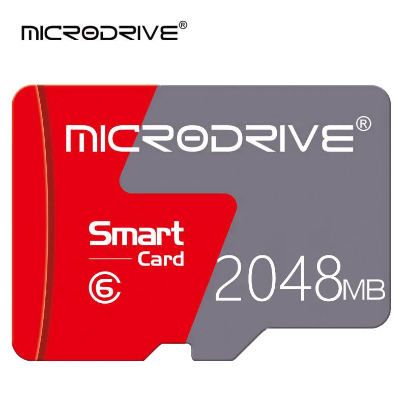 MicroDrive Micro SD Card Class 10 U3 Flash Memory + Adapter Flash Memory Card PRIMED