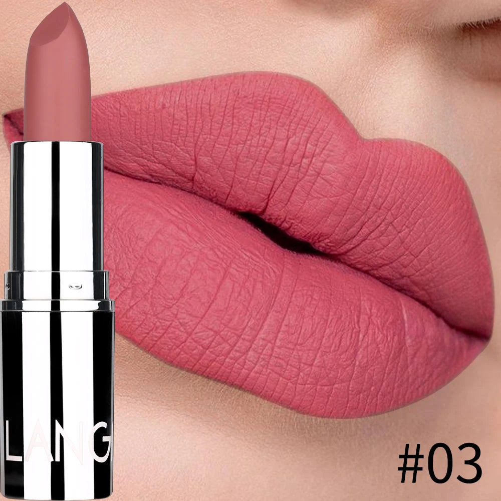 Velvet Matte Lipstick 8 Colors | Non-Stick, Long-Lasting