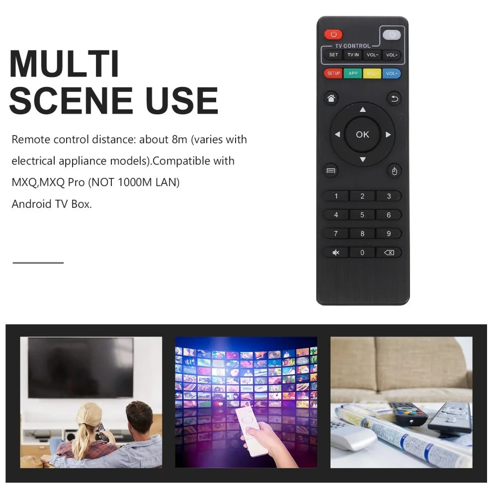 Universal Android TV Box IR Learning Remote – H96 X96 MXQ TV Box Remote Control PRIMED