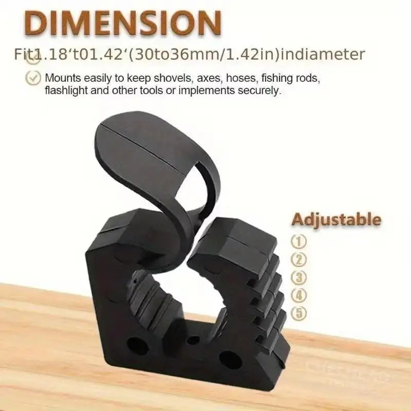 2-Pack Quick Fist Rubber Clamps – ATV, UTV & Truck Tool Mount