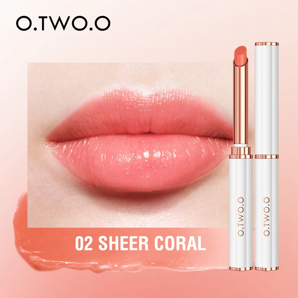 O.TWO.O Color Changing Lipstick – Beeswax Moisturizing Lip Balm