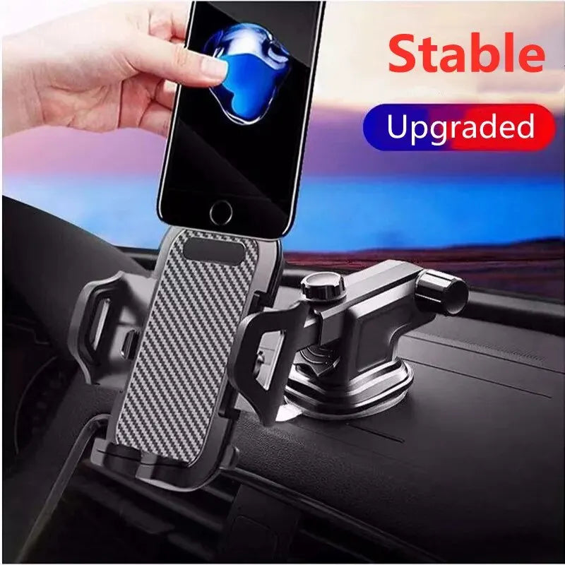 360° Universal Car Phone Holder – Windshield & Dashboard Mount Car Phone Mount PRIMED