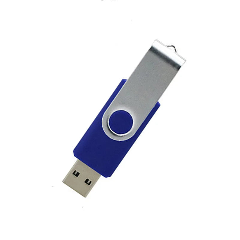 Custom Logo Metal Clip USB Flash Drives 10-Pack | 128GB–512MB USB Flash Drive PRIMED