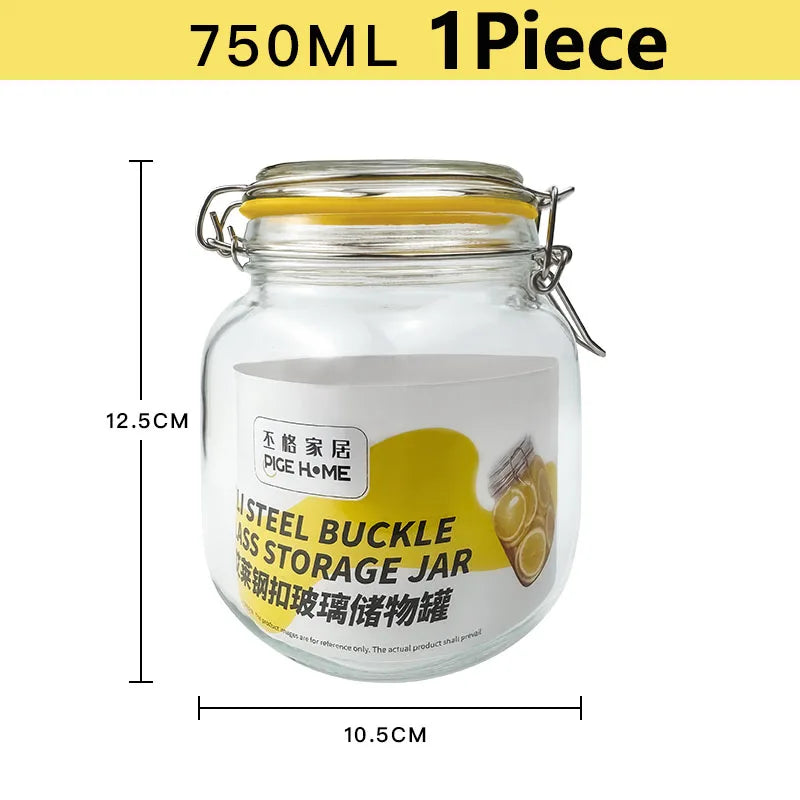 Wide Mouth Glass Mason Jar with Airtight Lid – HeY LiLac