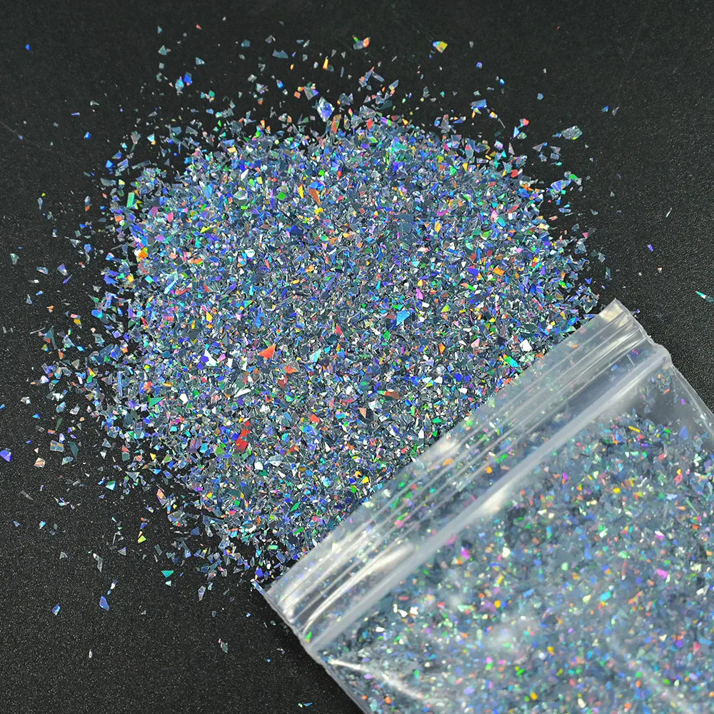 MAFANAILS 20g Diamond Pigment Nail Glitter Powder – 6 Colors