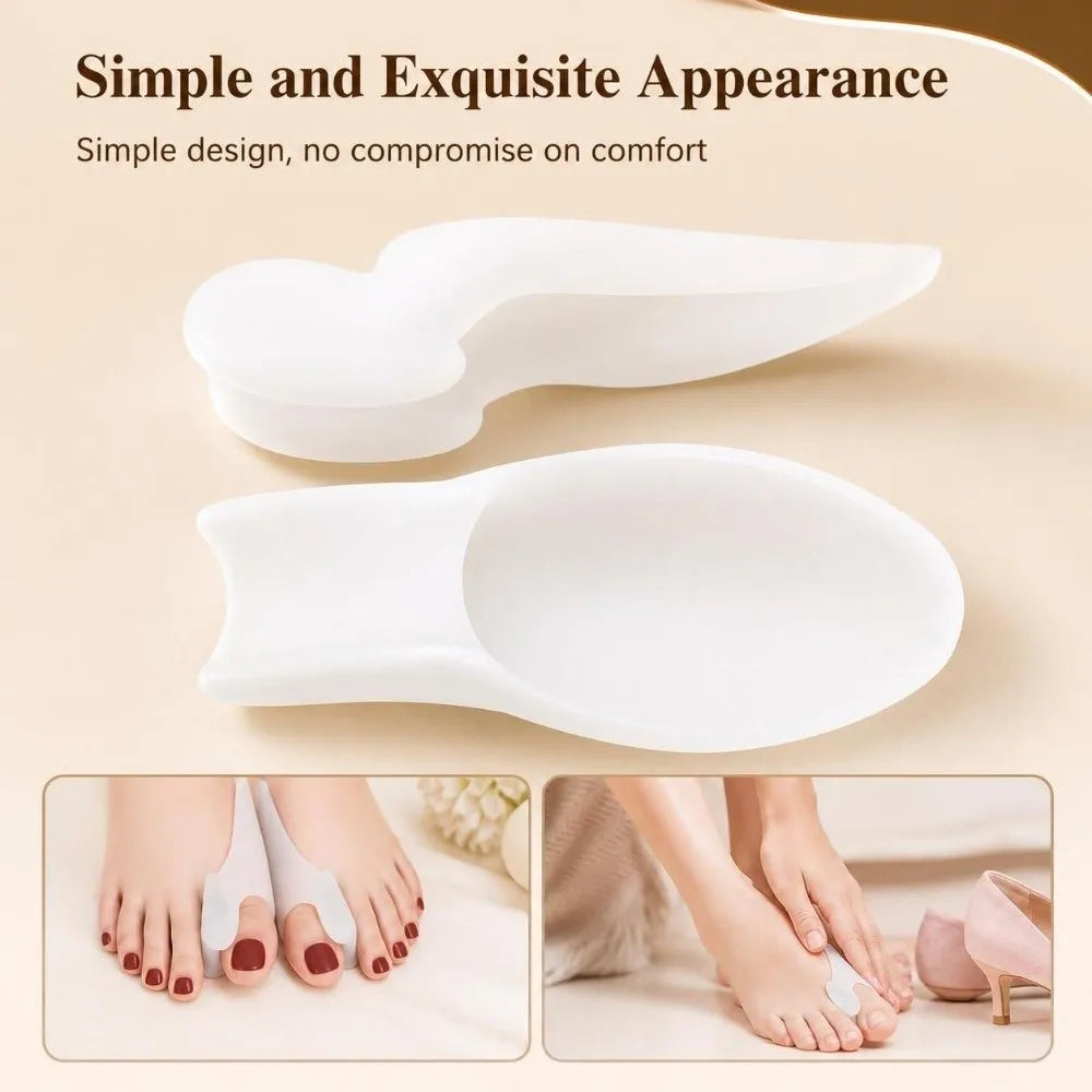 Silicone Big Toe Separator – Breathable Elastic Toe Spacer Pair Toe Separator PRIMED