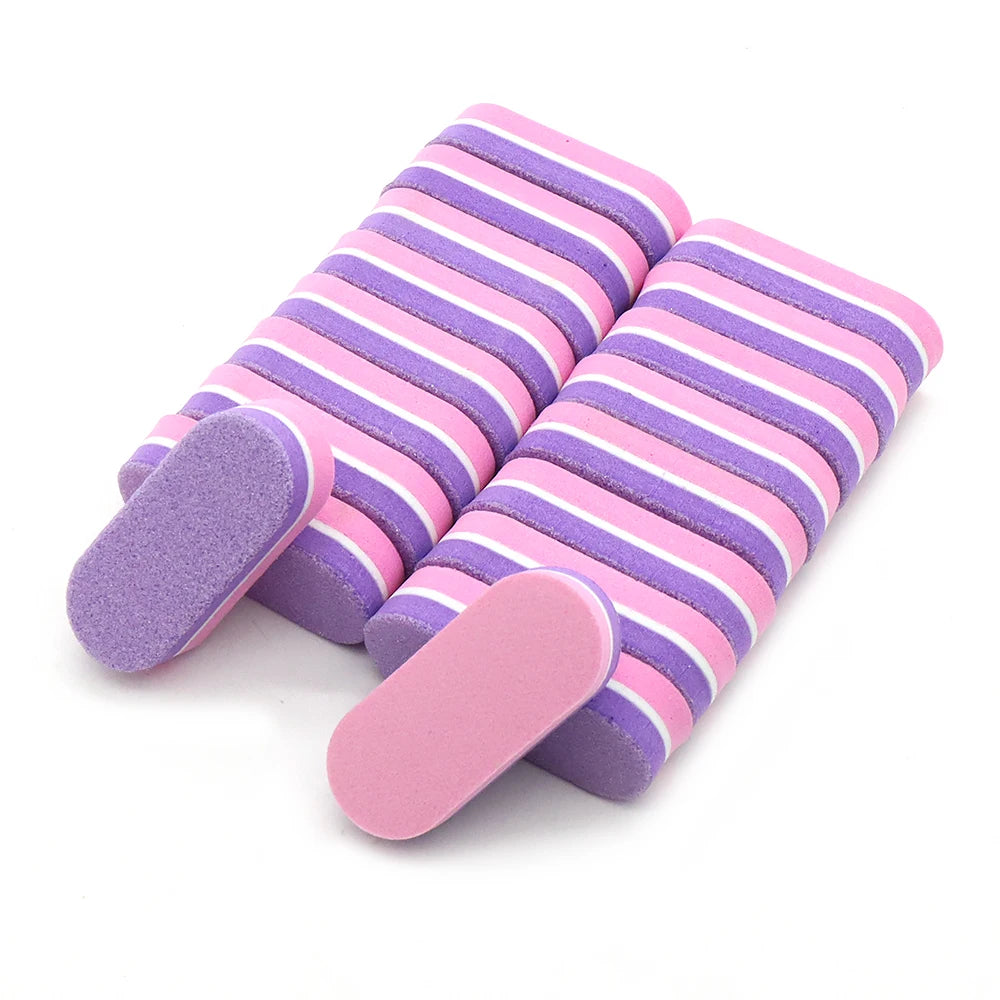 Mini Sponge Nail Buffer Blocks 100/50pcs | Manicure Pedicure Nail Buffer Block PRIMED