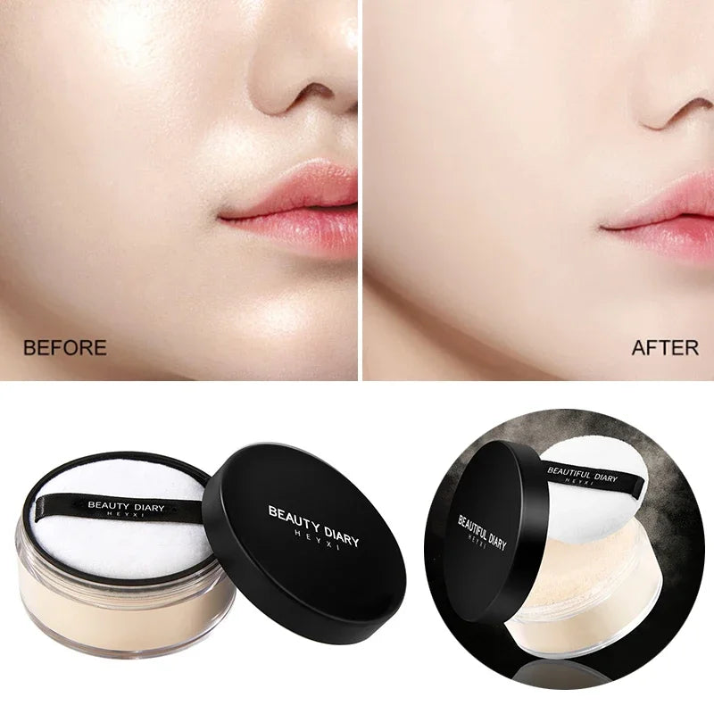 Translucent Loose Setting Powder – Matte & Oil Control