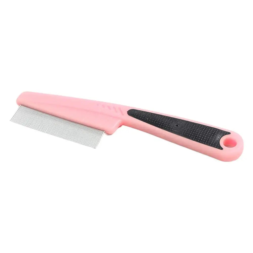 Stainless Steel Fine Tooth Lice & Nit Removal Comb Lice Removal Comb PRIMED Pink