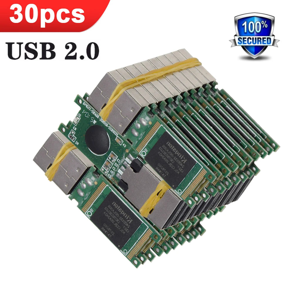 USB 2.0 Flash Drive Chips 4GB–128GB | Bulk 10–100pcs Waterproof USB Flash Drive PRIMED 8 GB 30pcs China Mainland
