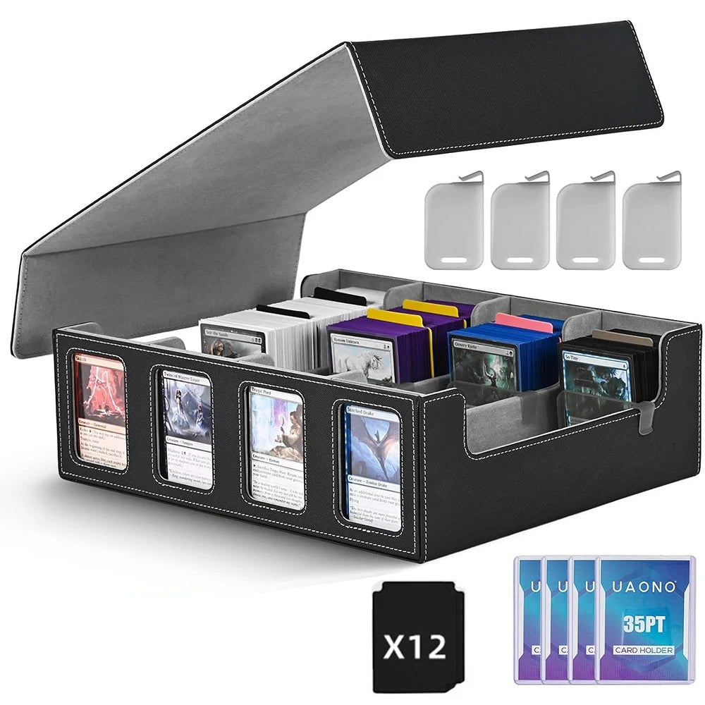 Trading Card Storage Box 3000+ Cards | Commander Deck Case