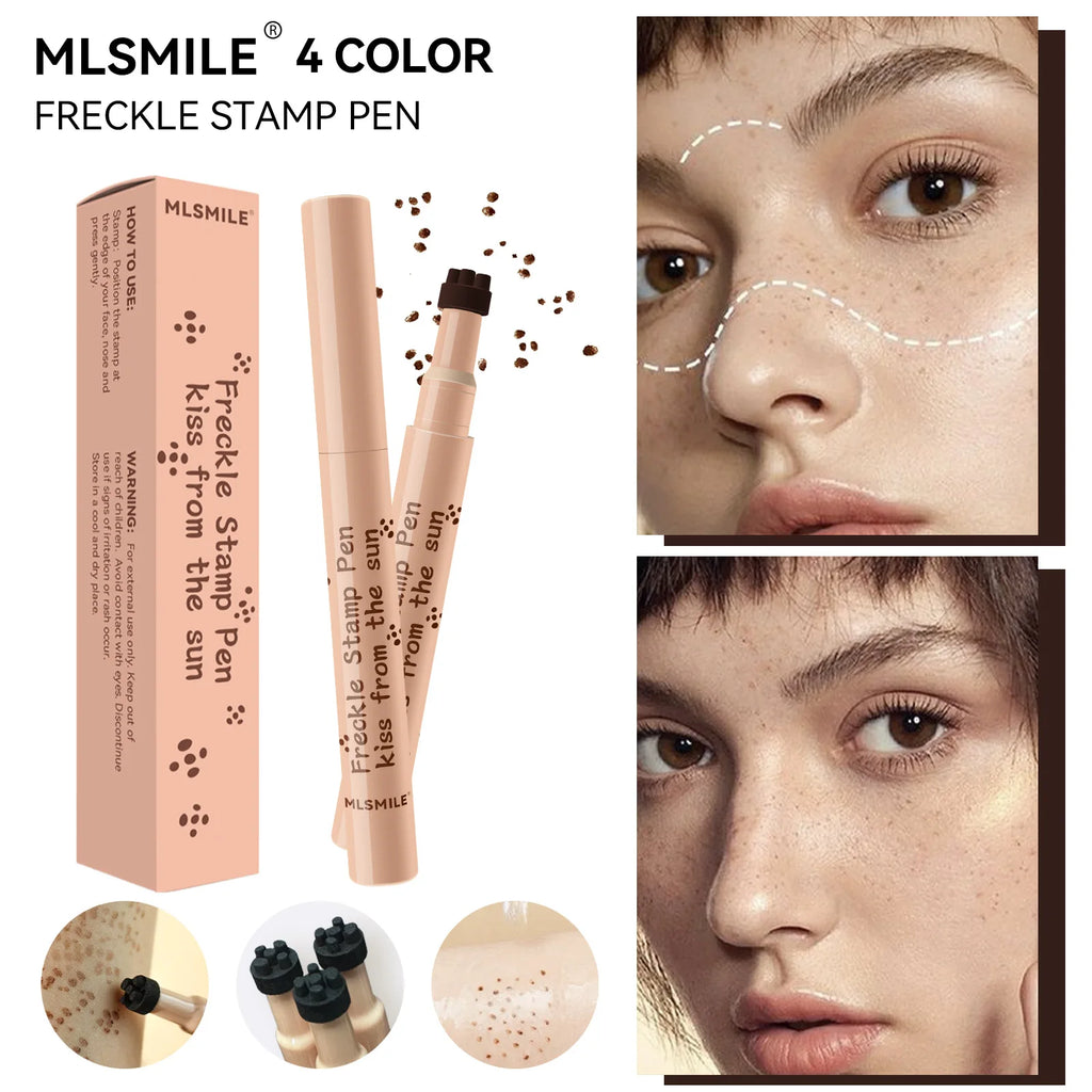 Waterproof Freckle Stamp Pen – Natural Faux Freckles Makeup