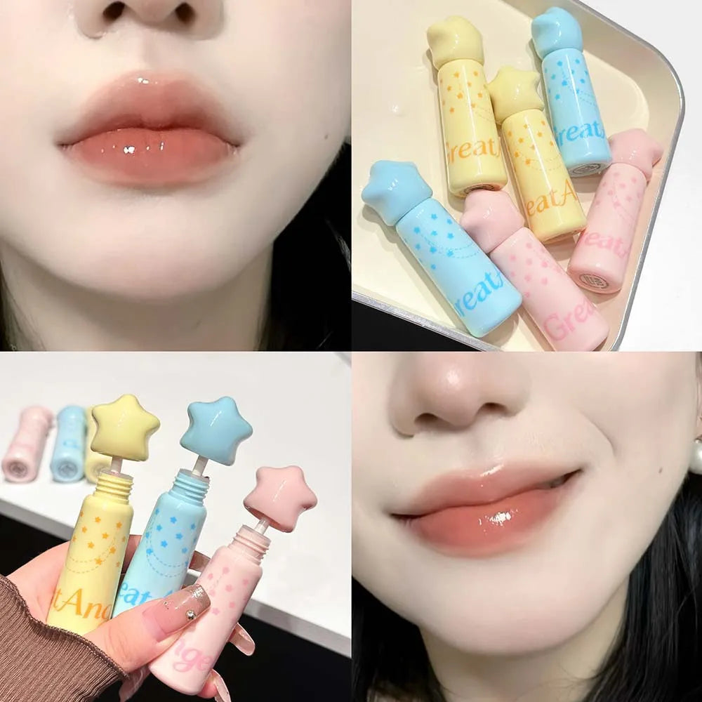 Waterproof Mirror Lip Gloss 6 Shades – Nude & Brown Long-Lasting