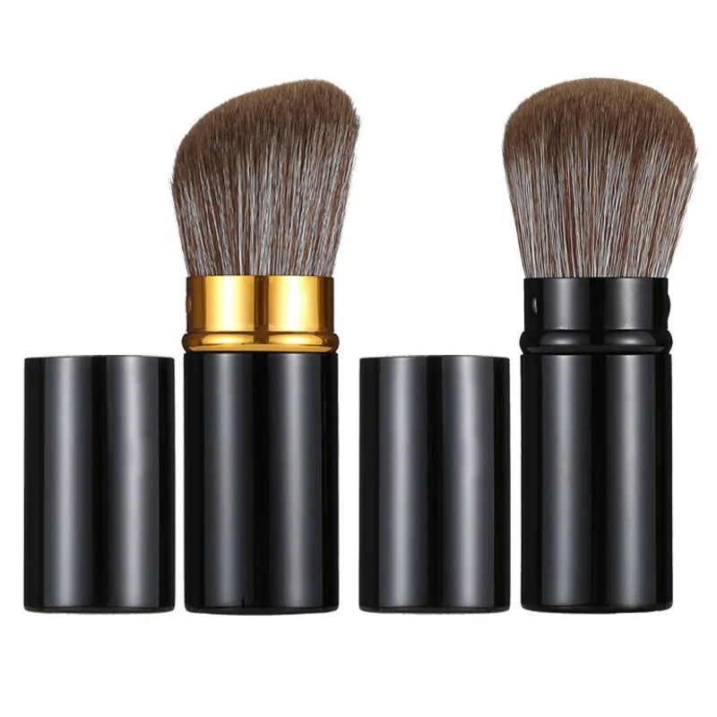 Retractable Powder Blush Brush – Mini Portable Makeup Brush