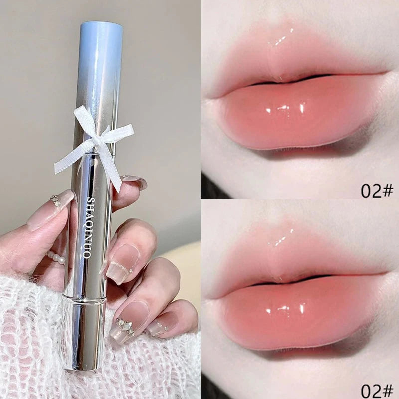 SHAQINUO Mirror Jelly Lip Gloss – Hydrating Glass Finish