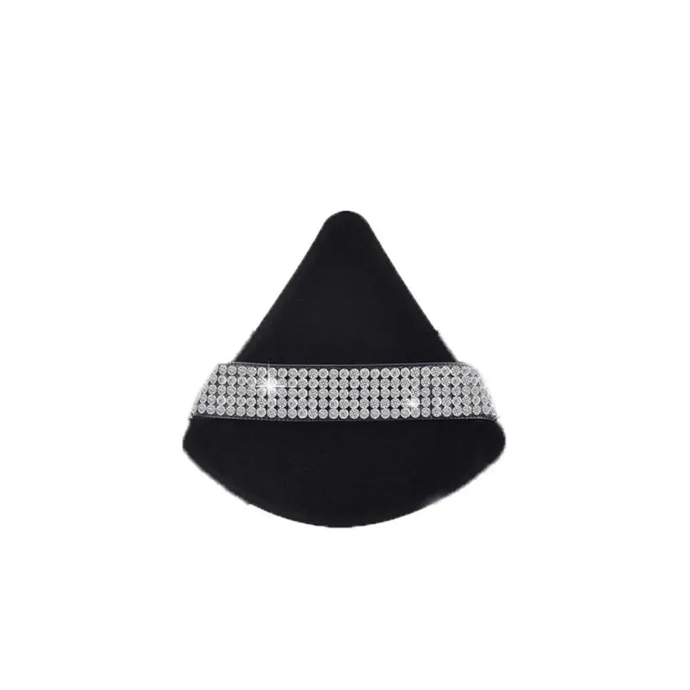 Triangle Crystal Velvet Setting Powder Puff – Diamond Ribbon