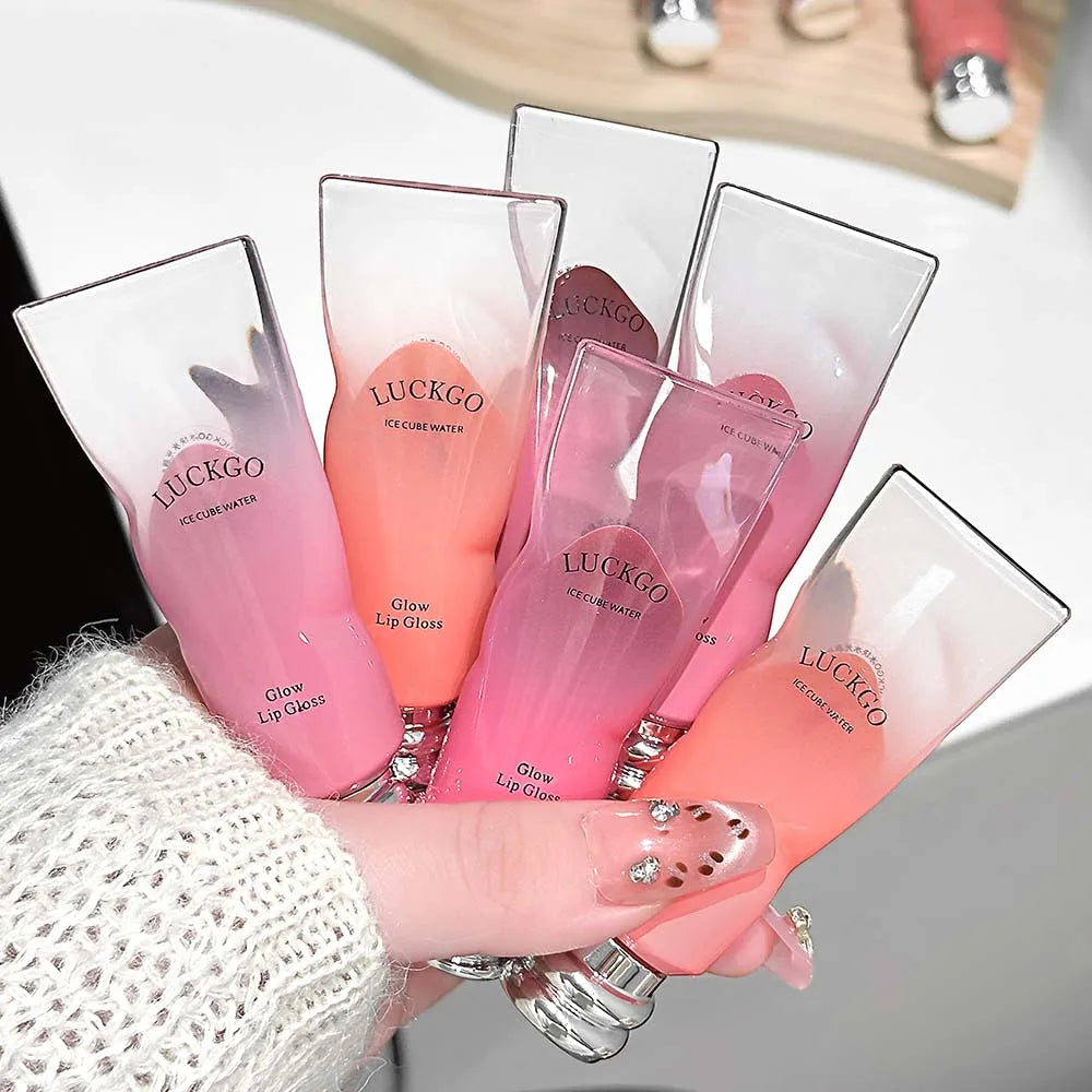 ZYXUAQIR Water Plump Lip Gloss – Mirror Shine, Long-Lasting