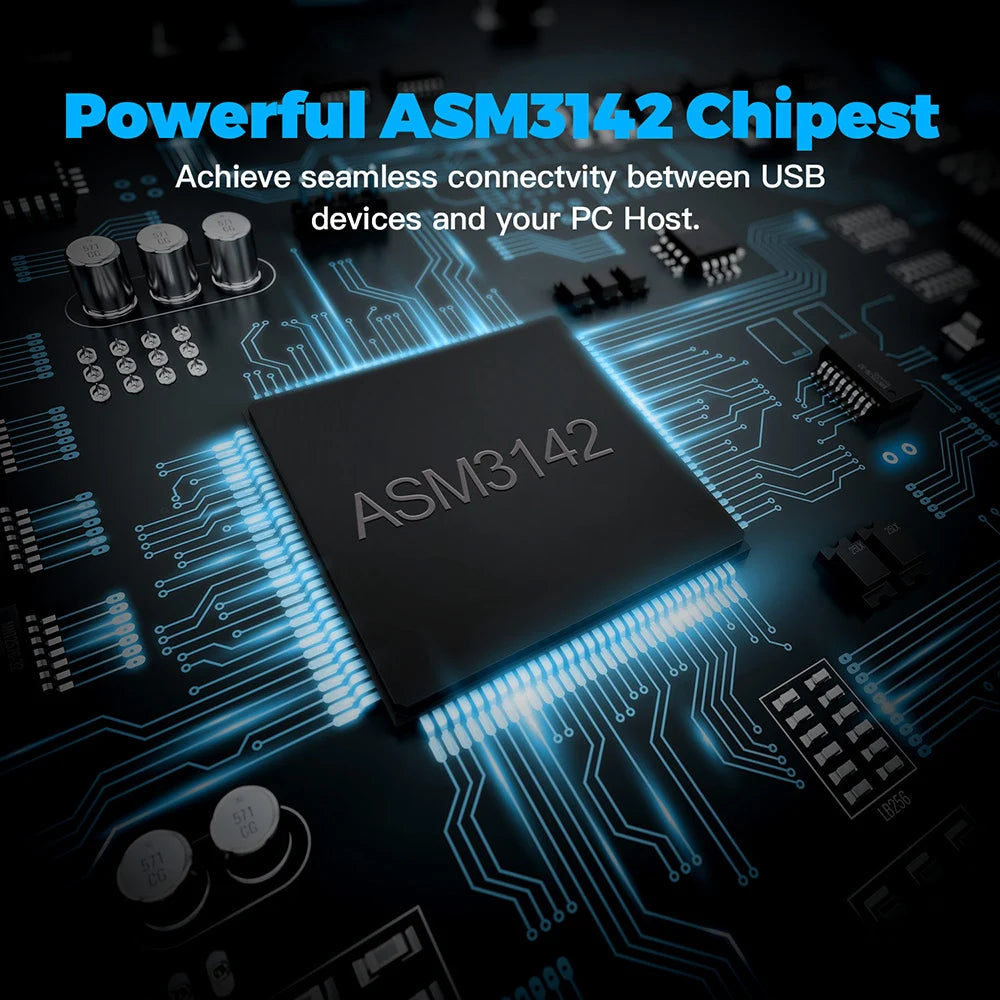 USB 3.2 Gen 2 PCIe x4 Card – 3x USB-A & 2x USB-C | 10Gbps USB Expansion Card PRIMED
