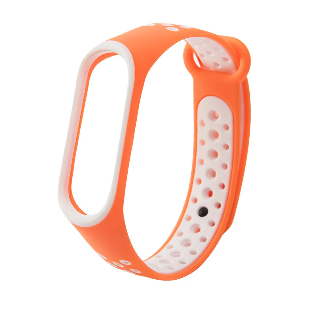 Silicone Strap for Xiaomi Mi Band 3 4 5 6 7 – Sport Band Smartwatch Band PRIMED