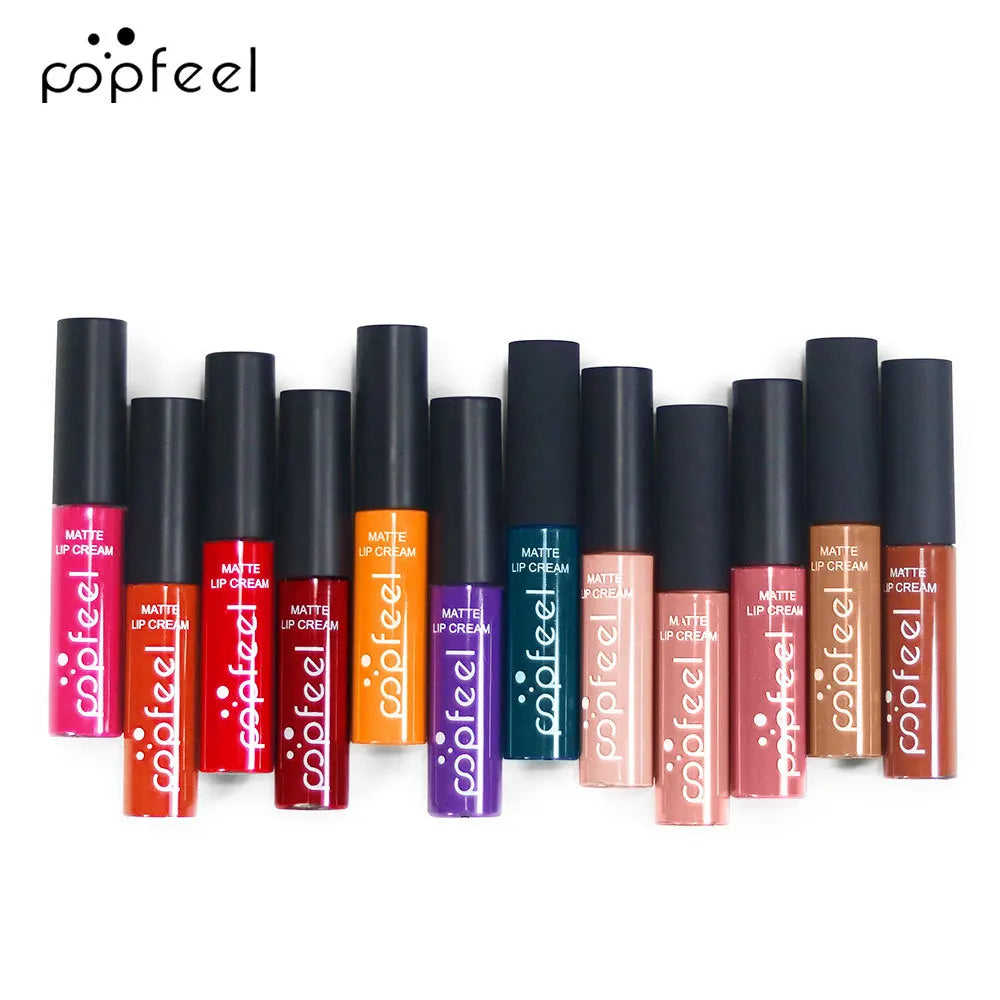 Blana Matte Liquid Lipstick – 12 Shades, Waterproof, Long-Lasting Matte Liquid Lipstick PRIMED